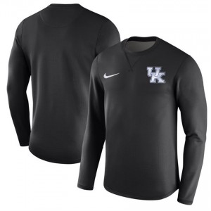 Modern Nike Black Kentucky Wildcats Crew Neck Pullover Sweatshirt