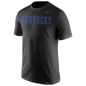 Kentucky Wildcats T-shirt Black Wordmark 