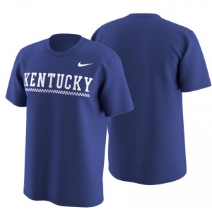 Men's Kentucky Wildcats Royal Week Zero Trainer Hook Performance T-shirt
