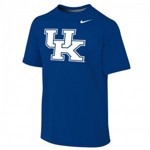 Youth Kentucky Wildcats Performance T-shirt Royal Legend College 