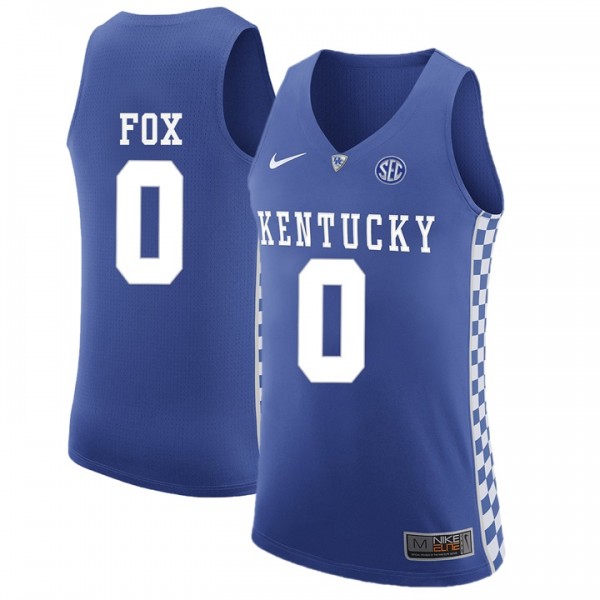 De'Aaron Fox #0 Kentucky Wildcats Basketball Jersey – 99Jersey®: Your  Ultimate Destination for Unique Jerseys, Shorts, and More